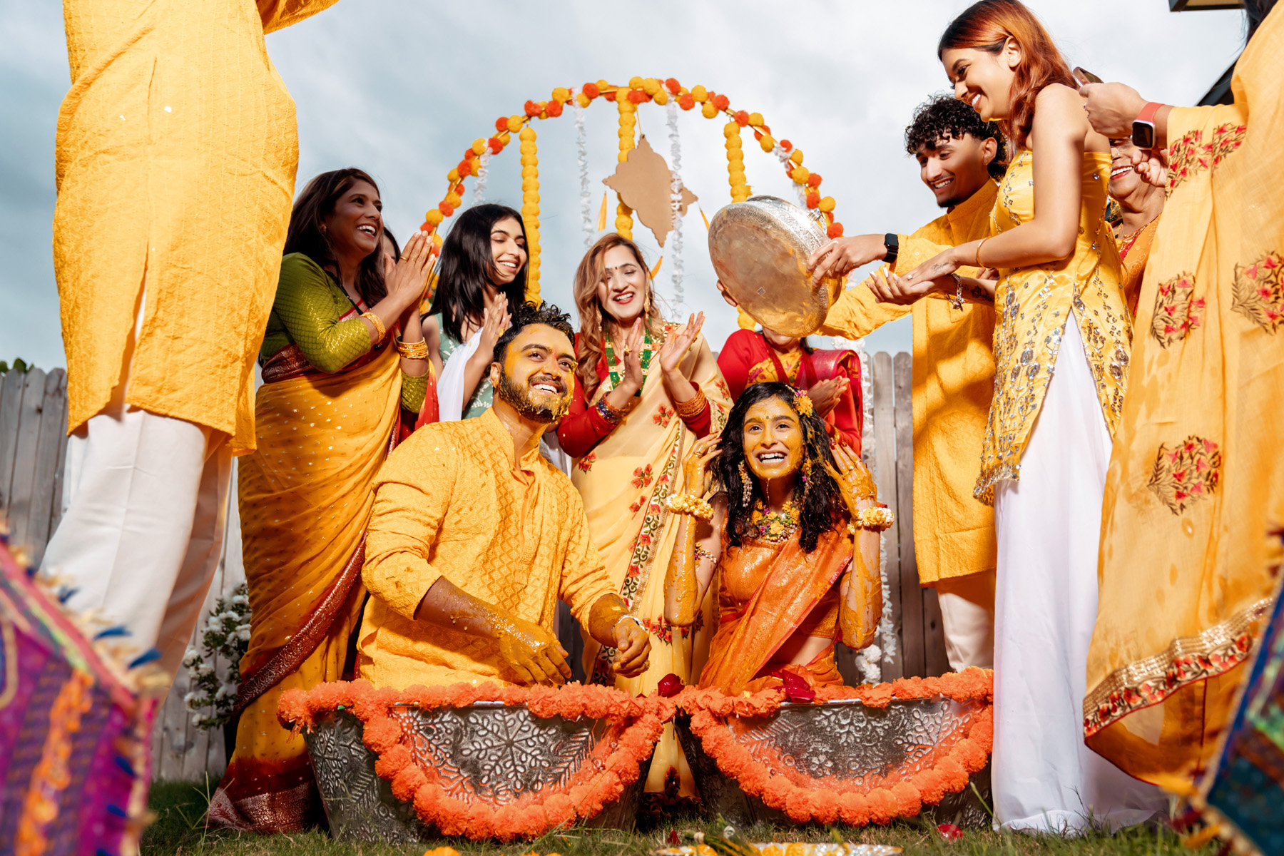 Traditional Haldi Event